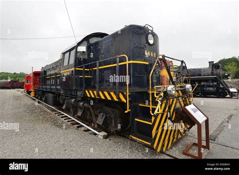 American Diesel Locomotive in museum at Chattanooga Stock Photo - Alamy