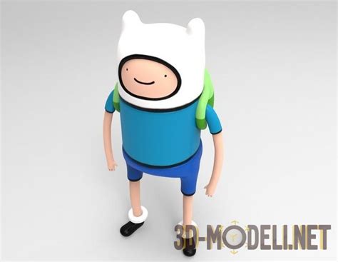 3D модель – Finn Mertens из Adventure Time