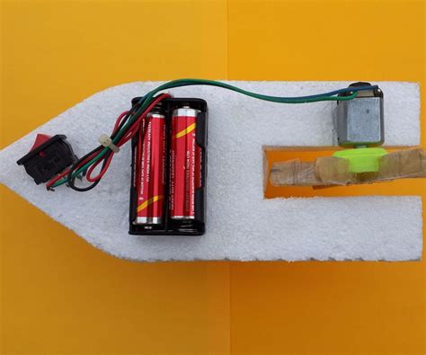 How to Make a Homemade Toy Boat With DC Motor - Instructables