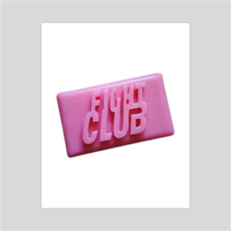 Fight Club Soap Logoresult, an art print by Nicolas Francesco - INPRNT