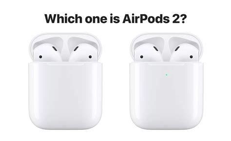 How to distinguish between AirPods and AirPods 2 by model number ...