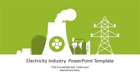 Electricity Industry PowerPoint Template - SlideModel