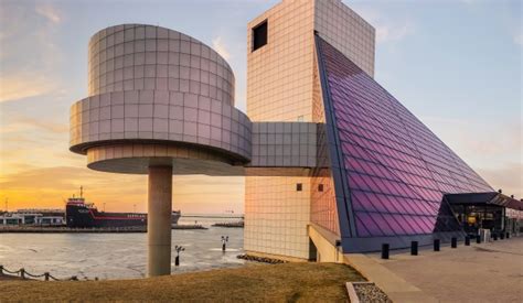 The Rock and Roll Hall of Fame Museum - Exterior - modlar.com