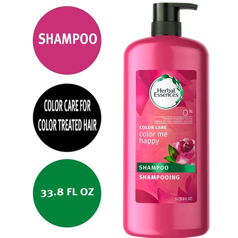 Herbal Essences Shampoo for Color-Treated Hair, Color Me Happy, 33.8 Fl ...