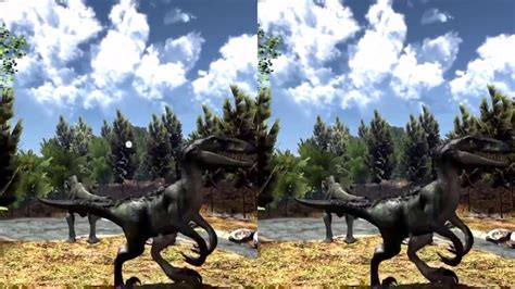 VR Dinosaur 360 Google Cardboard Virtual Reality 3D Gameplay 1080p ...