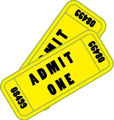 Ticket Concert Animation Clip art - ticket png download - 2000*2109 ...