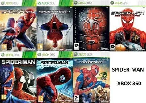 XBOX 360 SPIDER-MAN Game Xbox 360 Pristine - Assorted - Fast & Free ...