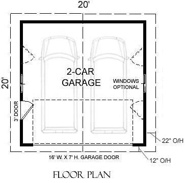 Two Car Garage Floor Plans – Flooring Guide by Cinvex