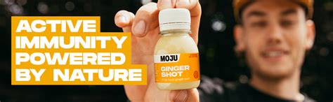 MOJU Ginger Shots - 12x60ml, Immune Support, Natural Ingredients, No ...