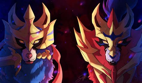 Zacian And Zamazenta Wallpapers - Top Free Zacian And Zamazenta ...