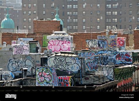 Graffiti, Manhattan, New York City, USA, America Stock Photo - Alamy