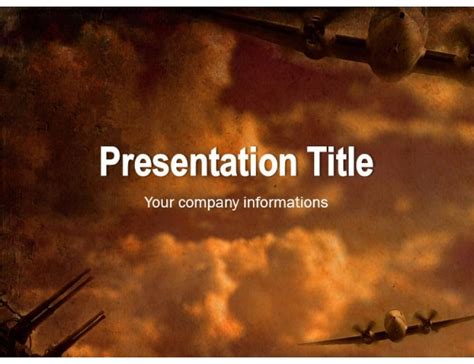 War Powerpoint Template