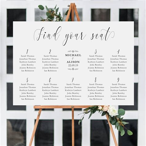 Wedding Seating Plan By leonora hammond | Seating plan wedding, Wedding ...