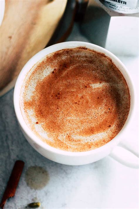 Oat Milk Latte Recipe with Winter Spices | Dairy-Free, Vegan