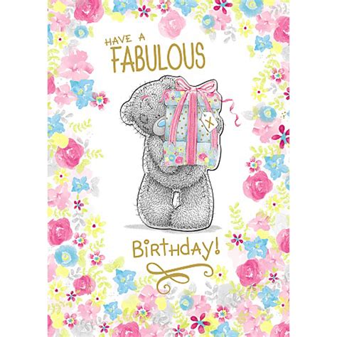 Fabulous Birthday Me to You Bear Card (A01SZ006) : Me to You Bears ...