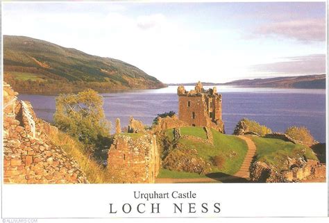 Urquhart Castle - Loch Ness 2011, Scotland-tourist - Great Britain and ...