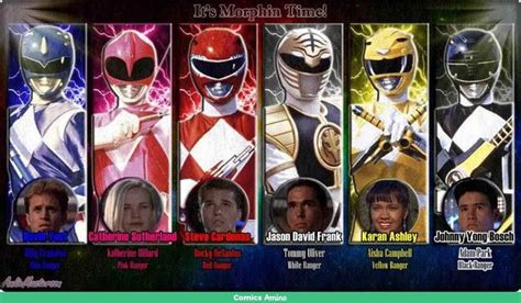 Ranking Power Rangers: Parte 1! | Comics Amino | Power rangers, Ranger ...