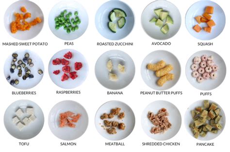 Printable Baby Food Chart: BLW, Purees, Finger Foods – Product4kids