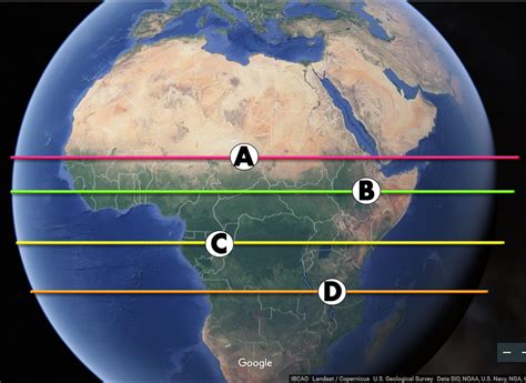 World Map Equator Line