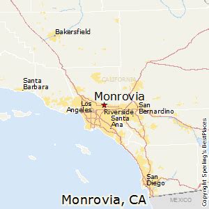 Best Places to Live in Monrovia, California