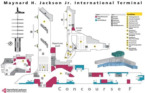 Atlanta Airport Terminal C Map – The Ticket Atlanta