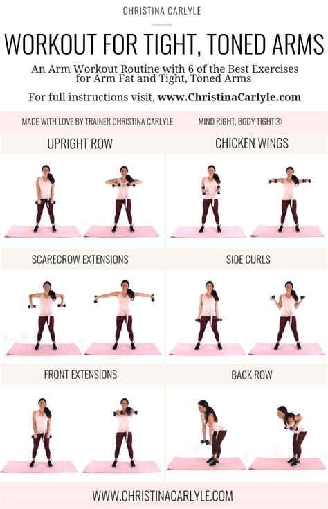 Arm Fat Workout for Tighter, Toned Arms ASAP | Health and fitness ...