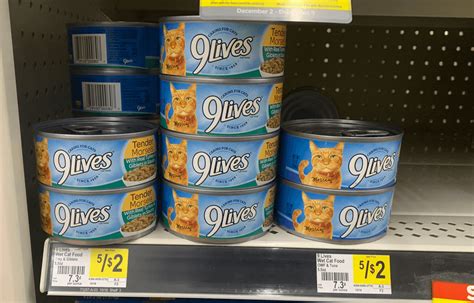 9Lives Canned Cat Food Just $0.08 at Dollar General! | Canned cat food ...