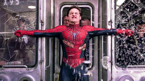 Spider-Man 2 - Spider-Man Stops A Train From Crashing Scene (2004 ...