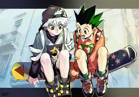 gon and killua - hunter x hunter fondo de pantalla (43371407) - fanpop