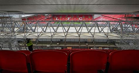 First look inside new Anfield Road end stand as Liverpool opening date ...