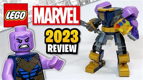 LEGO Marvel Thanos Mech Armor (76242) - 2023 EARLY Set Review | Brick ...