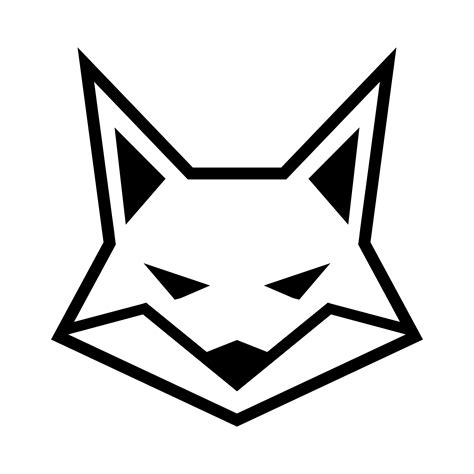 Fox Logo Outline