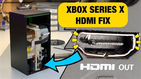 how to fix hdmi port on xbox series x ...