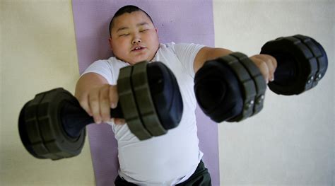 Meet 10-year-old Kyuta from Tokyo, an 85-kilo sumo wrestler in training ...