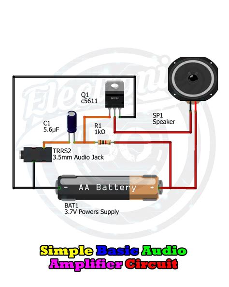 D882 Transistor Amplifier Circuit Diagram