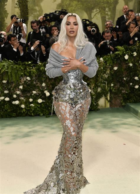 Kim Kardashian Explains Why She Wore Gray Sweater To 2024 Met Gala