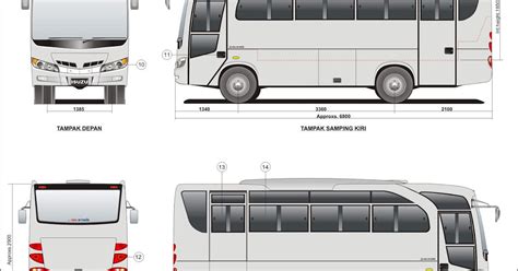 Bus Pariwisata Medium Bus - kuputarung