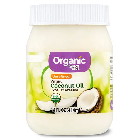 Great Value Organic Unrefined Virgin Coconut Oil