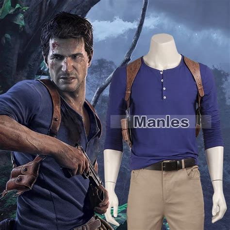 Aliexpress.com : Buy Uncharted 4 Nathan Drake Costume A Thief's End ...