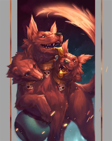 ArtStation - Cerberus - Hound of Hades