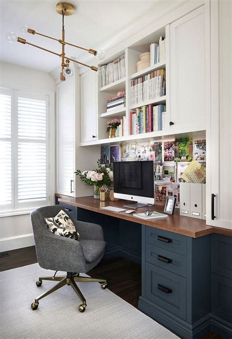 32 Nice Small Home Office Design Ideas - PIMPHOMEE