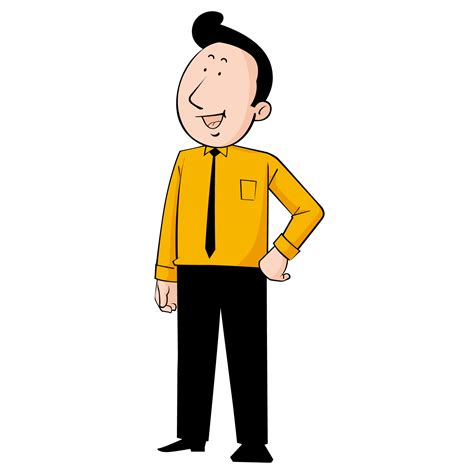 Cartoon Illustration - Happy man png download - 1500*1500 - Free ...