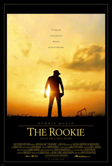 The Rookie | Baseball movies, Sports movie, Full movies online free