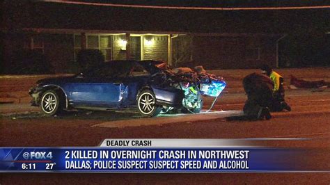 Police: Two killed in crash in Northwest Dallas | FOX 4 Dallas-Fort Worth