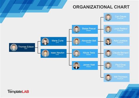 41 Organizational Chart Templates (Word, Excel, PowerPoint, PSD)