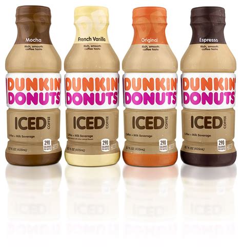 New Dunkin' Donuts Bottled Iced Coffee Now Arriving at Retailers and ...