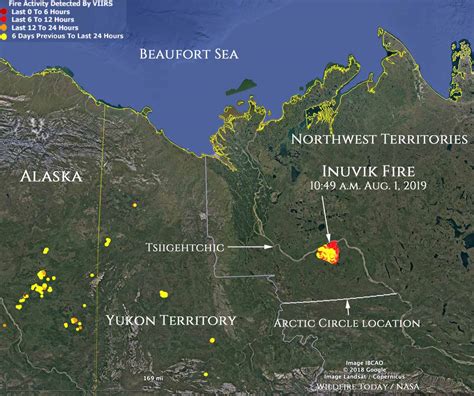 Northwest Fire Map