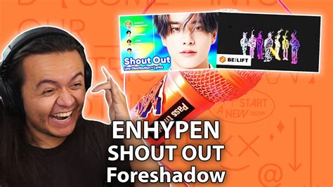 ENHYPEN - 'SHOUT OUT' & 'Foreshadow' | REACTION - YouTube