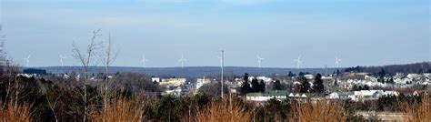 Mountains & Windmills in Frackville, PA