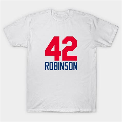 Jackie Robinson 42 - Jackie Robinson - T-Shirt | TeePublic